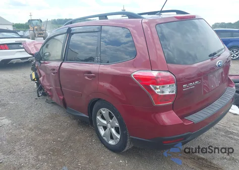 2015 Subaru Forester 2.5I Premium из США, поврежденный, VIN JF2SJADC5FH588540